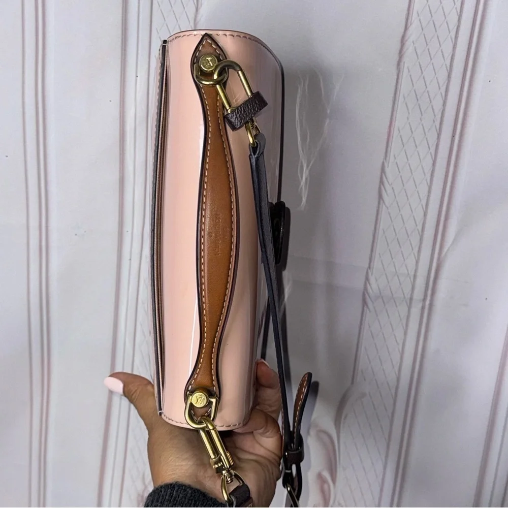Louis Vuitton Cherrywood Vernis Leather BB